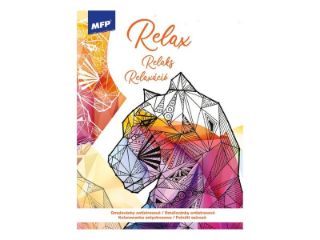Obrázek z Omalovánky antistresové relax A4/32s 